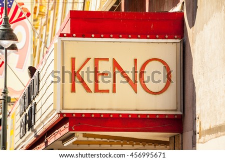 Keno display