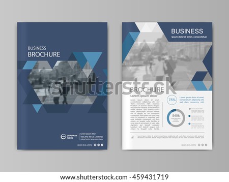 Cover design annual report,vector template brochures, flyers, presentations, leaflet, magazine a4 size. White with blue abstract background - stock vector Cover design annual report,vector template brochures, flyers, presentations, leaflet, magazine a4 size. White with blue abstract background - stock vector
