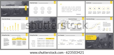 Yellow and gray elements for infographics on a white background. Presentation templates. Use in presentation, flyer and leaflet, corporate report, marketing, advertising, annual report, banner. Yellow and gray elements for infographics on a white background. Presentation templates. Use in presentation, flyer and leaflet, corporate report, marketing, advertising, annual report, banner.