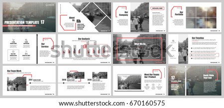 Red and gray elements for infographics on a white background. Presentation templates. Use in presentation, flyer and leaflet, corporate report, marketing, advertising, annual report, banner. Red and gray elements for infographics on a white background. Presentation templates. Use in presentation, flyer and leaflet, corporate report, marketing, advertising, annual report, banner.