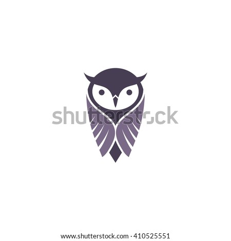 Owl Logo Template Stock Vector 410525071 - Shutterstock