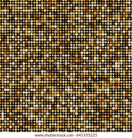 Gold Seamless Shimmer Background Shiny Golden Stock Vector 183142403 