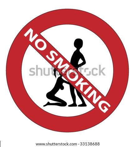 No Sex Sign Stock Vector Shutterstock