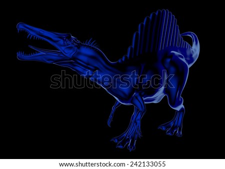 spinosaurus blue