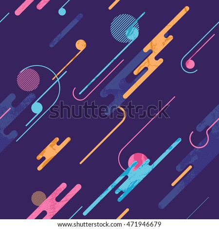 Abstract dynamic seamless background