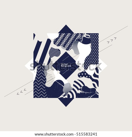 Abstract decorative square. Abstract decorative square.