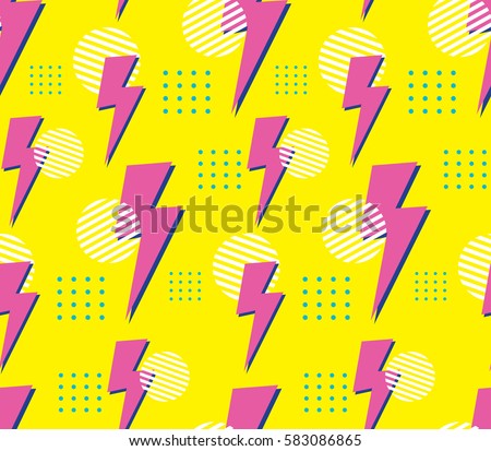 90's style seamless pattern 90's style seamless pattern