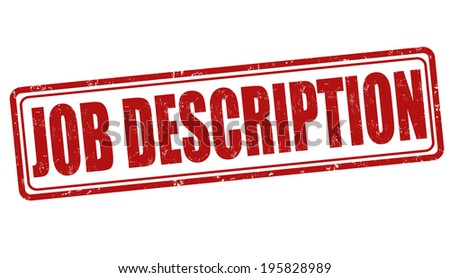 Job Description Stock Photos, Images, & Pictures | Shutterstock