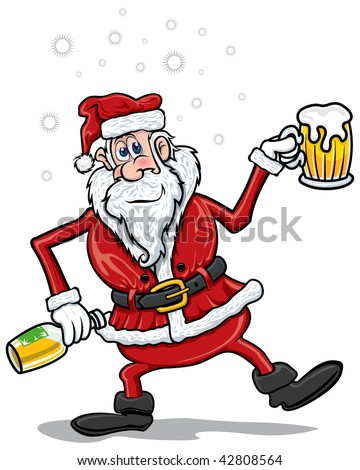 Santa Claus Cartoon Stock Illustration 42808564 - Shutterstock