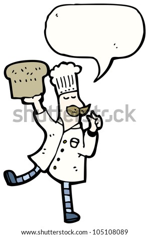 Baker Cartoon Stock Vector 63746647 - Shutterstock