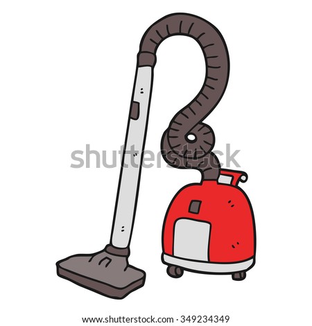 Vacuum Cleaner Cartoon Stock Vector 53102764 - Shutterstock