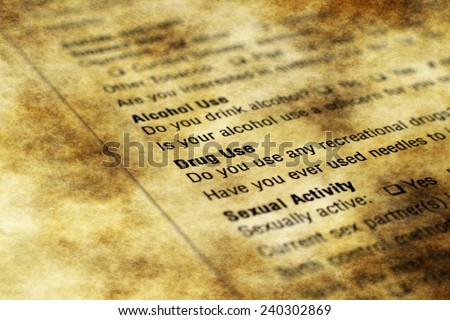 drug addiction history drug addiction history