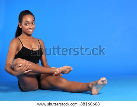 African American Female Model Legs 67