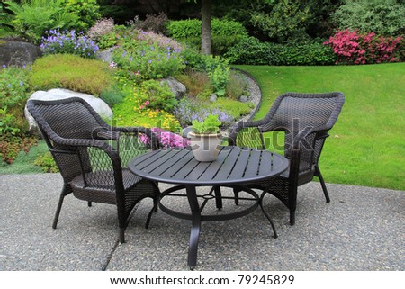 Backyard Patio Stock Photos, Images, & Pictures | Shutterstock