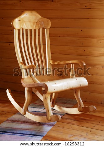 Wooden rocking chairs Stock Photos, Wooden rocking chairs Stock ...