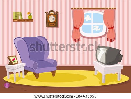 Living Room Stock Vectors & Vector Clip Art | Shutterstock