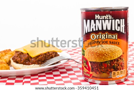 manwich llano sandwich beef hunt ground tx jan added made sloppy sauce joe original shutterstock