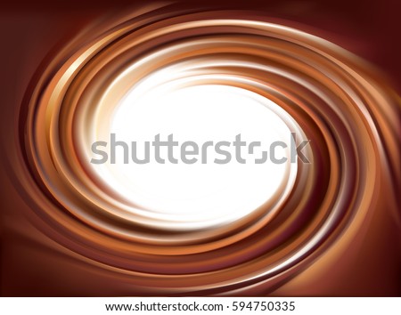 Soft mixed dark mahogany curvy eddy ripple fond. Volute fluid melt sweet choco custard surface with space for text on glowing milky white stripe Soft mixed dark mahogany curvy eddy ripple fond. Volute fluid melt sweet choco custard surface with space for text on glowing milky white stripe