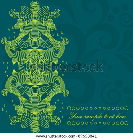 Indian Style Vector