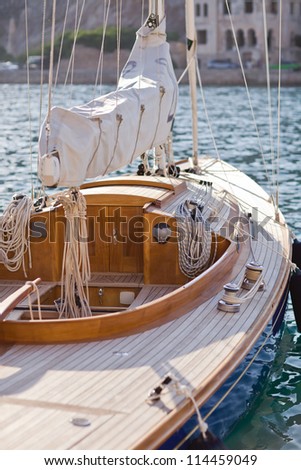 Wooden sailboat Stock Photos, Wooden sailboat Stock Photography 