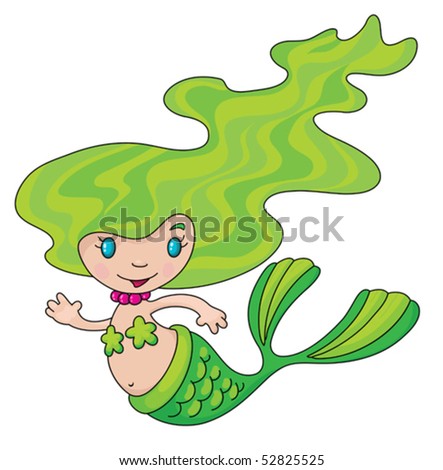 Cartoon mermaid Stock Photos, Images, & Pictures | Shutterstock