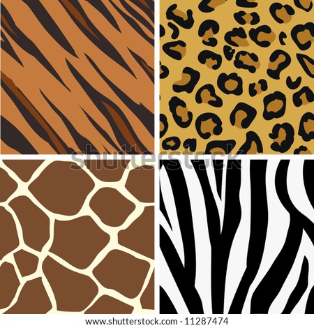 Raster Vector Free Software on Seamless Zebra Pattern For Crafts