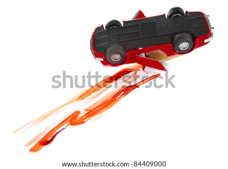 broken toy car