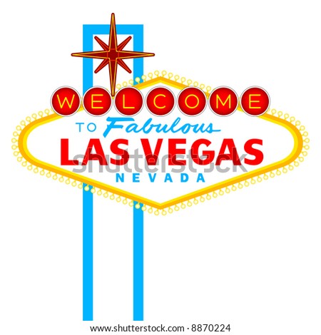 Vector Sign Las Vegas Stock Vector 8821270 - Shutterstock