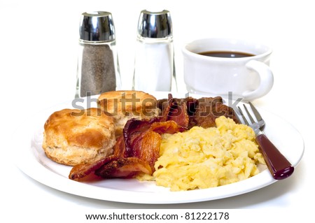 biscuits Scrambled to Eggs big Country Breakfast buttermilk With Sausage how make  Buttermilk Bacon Big