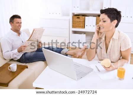 Man Reading Newspaper Man Reading Newspaper