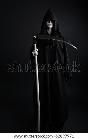 woman reaper death halloween background dead shutterstock illustrations