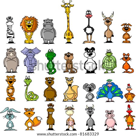 Random Cartoon Animals - Lessons - Blendspace