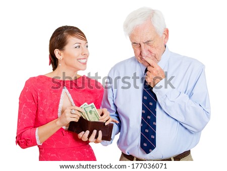 dating physics dating old man for money