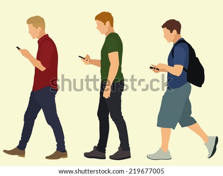 stock-vector-young-men-walking-and-texting-219677005.jpg