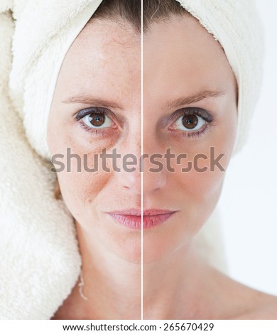 Can look Facial care process Facial care process