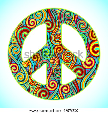 peace sign eps free download