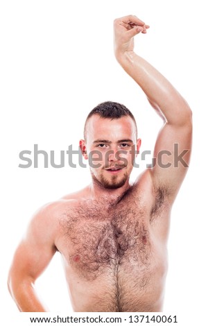 Download this Young Shirtless Hairy... picture