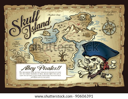 Pirate+Map+Symbols Pirate Stock Photos, Royalty-Free Images & Vectors - Shutterstock