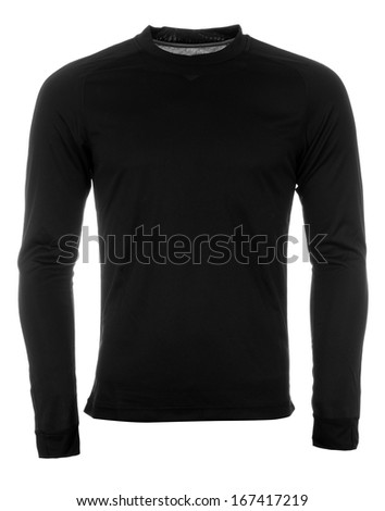 black sweat shirt