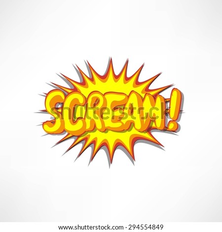 Comic Book Explosion Vector Illustration Stock Vector 134991842