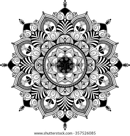 Mandala Vector Stock Photos Images Pictures Shutterstock