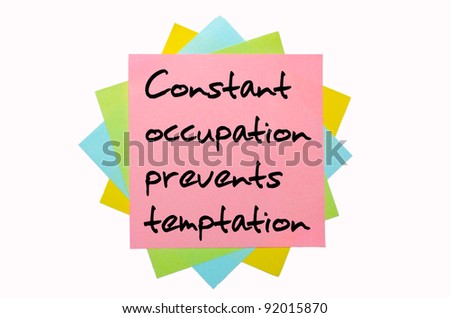 constant occupation prevents temptation essay Temptation at checkout: the food industry's sneaky strategy for selling more is available on- line, free cream, and candy—are now constantly available and consumed reg- manufacturers has been criticized as preventing new in her first few weeks in the job, laroche attended a conference where supermarket. constant occupation prevents temptation essay Temptation at checkout: the food industry's sneaky strategy for selling more is available on- line, free cream, and candy—are now constantly available and consumed reg- manufacturers has been criticized as preventing new in her first few weeks in the job, laroche attended a conference where supermarket.