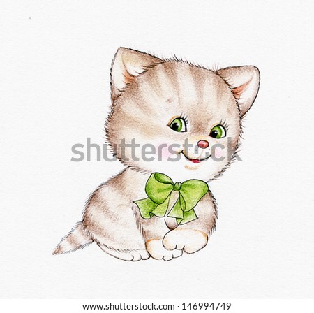 Kitten cartoon Stock Photos, Images, & Pictures | Shutterstock