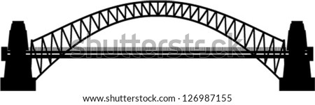 bridge silhouette vector icon shutterstock