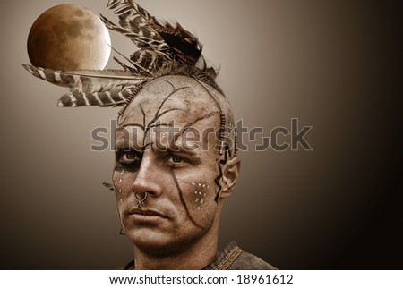 Native American Full Moon Stock Photo 18961612 - Shutterstock
