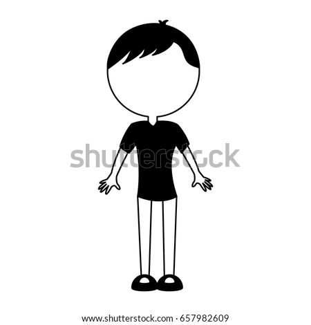 Cartoon Guy Illustration Naked Stock Images Royalty Free Images