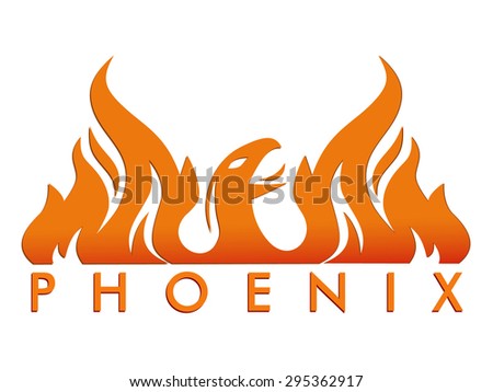 Phoenix Emblem Vector Stock Vector 295362917 - Shutterstock