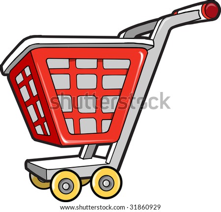 Shopping Cart Vector Illustration Stock Vector 31860929 - Shutterstock