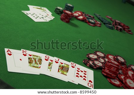 Royal flush poker meaning