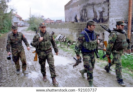 Prekaz Kosovo 19 March 1998 Destroyed Stock Photo 92031860 - Shutterstock